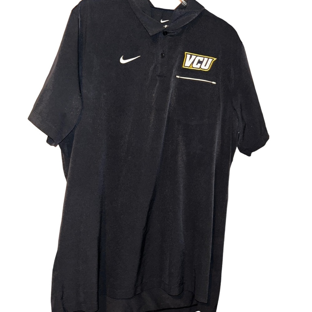 Men Nike dri fit vcu rams Virginia commonwealth university size Large L shirt